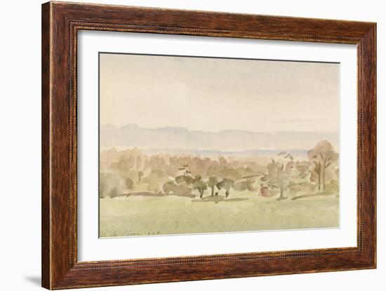 Landscape, Possibly Framlingham, Suffolk-Philip Wilson Steer-Framed Giclee Print