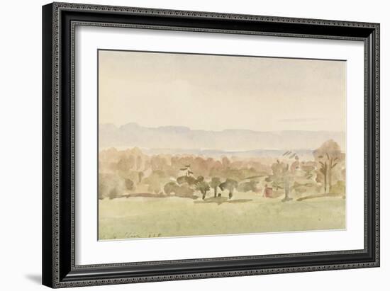 Landscape, Possibly Framlingham, Suffolk-Philip Wilson Steer-Framed Giclee Print