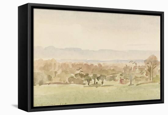 Landscape, Possibly Framlingham, Suffolk-Philip Wilson Steer-Framed Premier Image Canvas