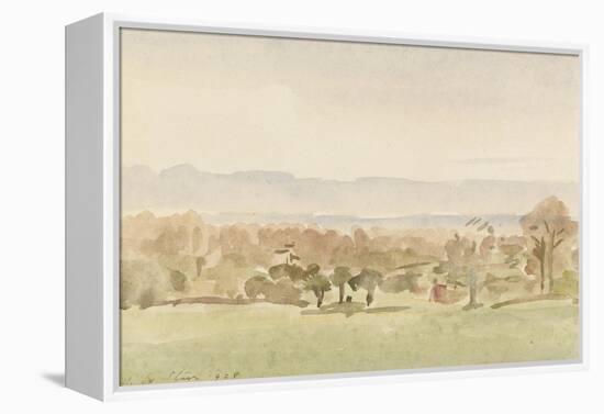 Landscape, Possibly Framlingham, Suffolk-Philip Wilson Steer-Framed Premier Image Canvas