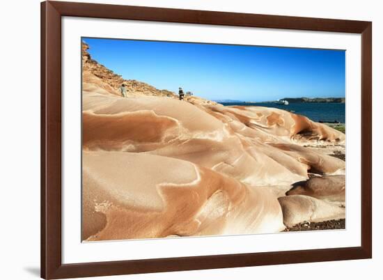 Landscape. Puerto Gato. Baja California, Sea of Cortez, Mexico.-Tom Norring-Framed Photographic Print