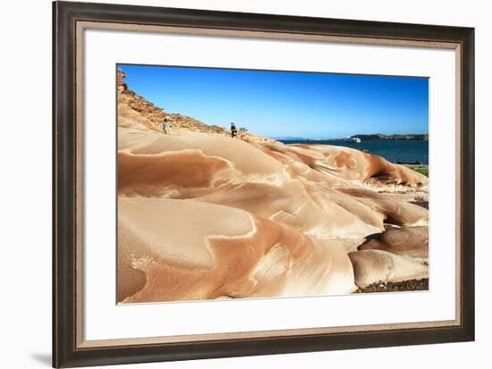 Landscape. Puerto Gato. Baja California, Sea of Cortez, Mexico.-Tom Norring-Framed Photographic Print