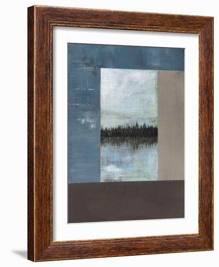 Landscape Reflections II-Earl Kaminsky-Framed Giclee Print