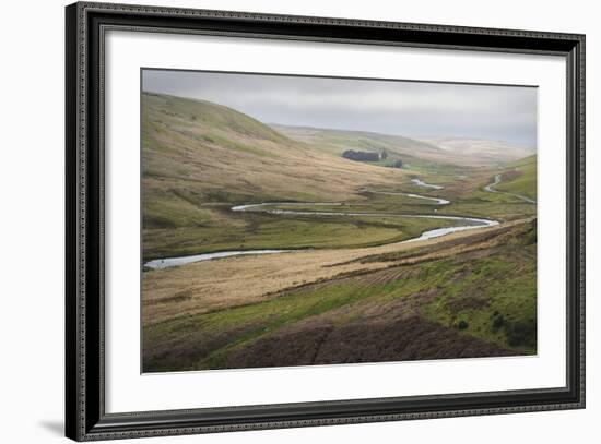 Landscape, Rhayader, Mid Wales, United Kingom, Europe-Janette Hill-Framed Photographic Print