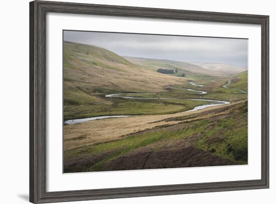 Landscape, Rhayader, Mid Wales, United Kingom, Europe-Janette Hill-Framed Photographic Print