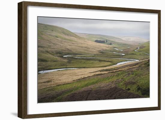 Landscape, Rhayader, Mid Wales, United Kingom, Europe-Janette Hill-Framed Photographic Print