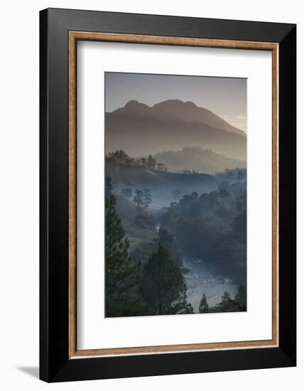 Landscape, Rio Lanquin, Lanquin, Guatemala, Central America-Colin Brynn-Framed Photographic Print