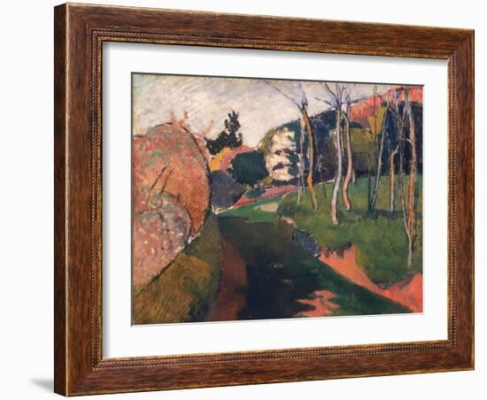 Landscape, Saint-Briac, 1889-Emile Bernard-Framed Giclee Print