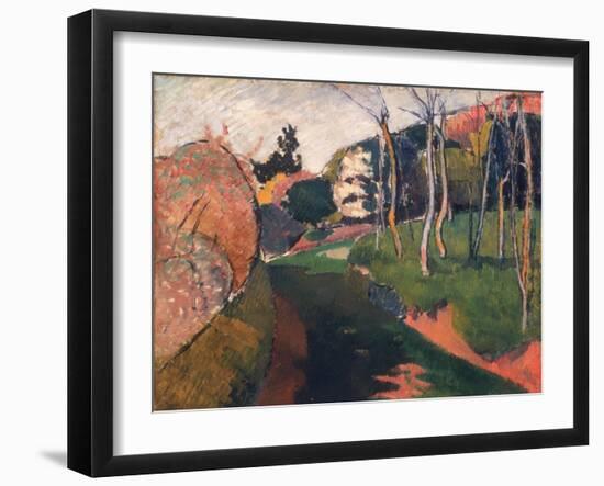 Landscape, Saint-Briac, 1889-Emile Bernard-Framed Giclee Print