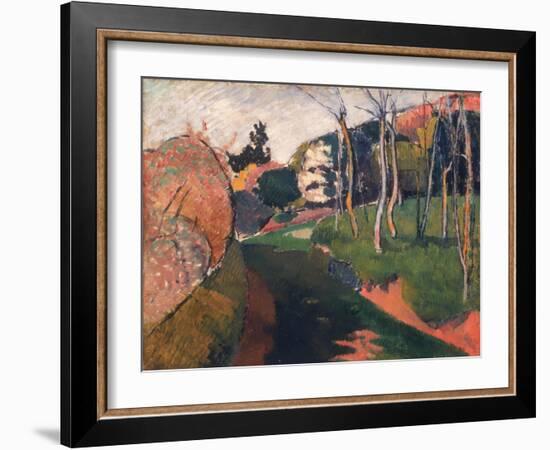 Landscape, Saint-Briac, 1889-Emile Bernard-Framed Giclee Print