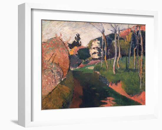 Landscape, Saint-Briac, 1889-Emile Bernard-Framed Giclee Print