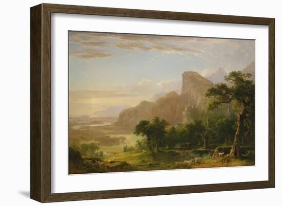 Landscape Scene from "Thanatopsis", 1850-Asher Brown Durand-Framed Giclee Print