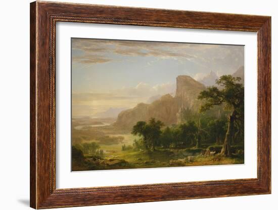 Landscape Scene from "Thanatopsis", 1850-Asher Brown Durand-Framed Giclee Print