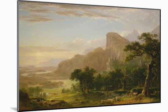 Landscape Scene from "Thanatopsis", 1850-Asher Brown Durand-Mounted Giclee Print