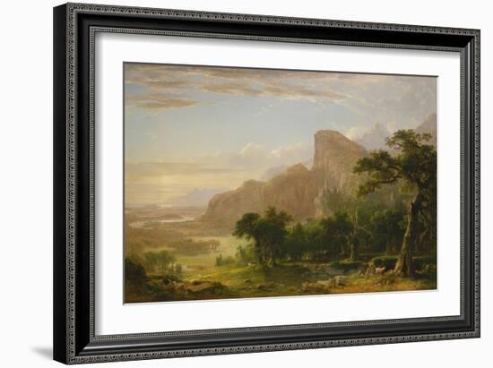 Landscape Scene from "Thanatopsis", 1850-Asher Brown Durand-Framed Giclee Print