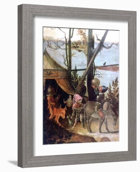 Landscape Scene, Legend of Saint Christopher, C1520-1559-Jan Mandyn-Framed Giclee Print