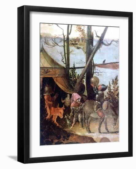 Landscape Scene, Legend of Saint Christopher, C1520-1559-Jan Mandyn-Framed Giclee Print