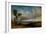 Landscape Sketch (Oil on Canvas)-Henry Dawson-Framed Giclee Print