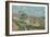 Landscape (Spring at Bougival), C.1873 (Oil on Canvas)-Alfred Sisley-Framed Giclee Print