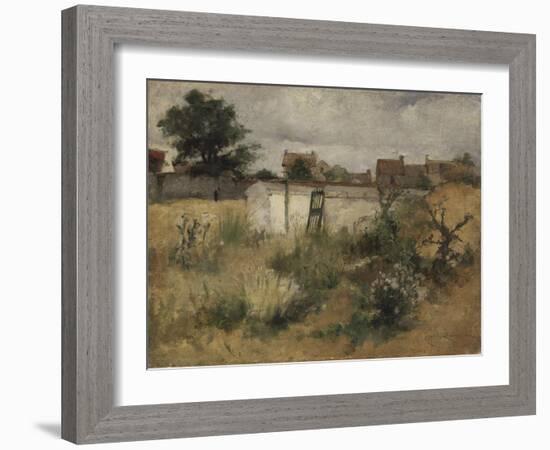 Landscape Study from Barbizon, 1878-Carl Larsson-Framed Giclee Print