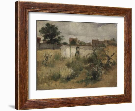 Landscape Study from Barbizon, 1878-Carl Larsson-Framed Giclee Print