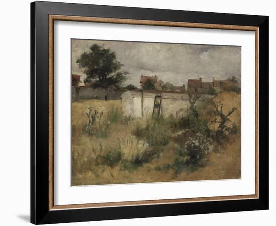 Landscape Study from Barbizon, 1878-Carl Larsson-Framed Giclee Print