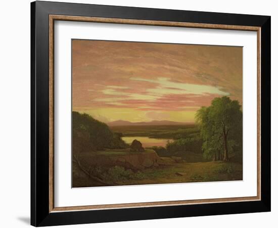 Landscape, Sunset, 1838-Asher Brown Durand-Framed Giclee Print