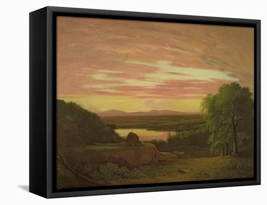 Landscape, Sunset, 1838-Asher Brown Durand-Framed Premier Image Canvas