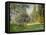 Landscape: The Parc Monceau, 1876-Claude Monet-Framed Premier Image Canvas