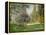 Landscape: The Parc Monceau, 1876-Claude Monet-Framed Premier Image Canvas