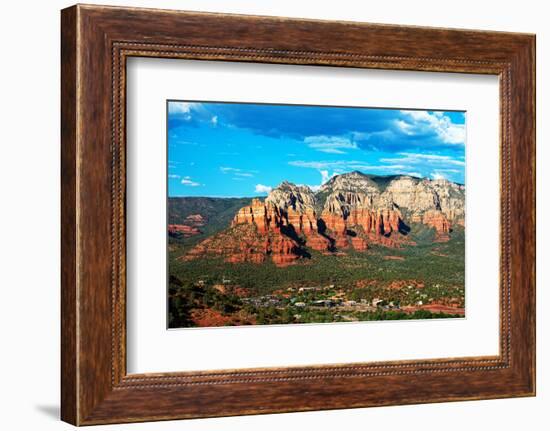 Landscape - Thunder Mountains - Sedona - Arizona - United States-Philippe Hugonnard-Framed Photographic Print