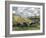 Landscape, Vetheuil-Claude Monet-Framed Art Print