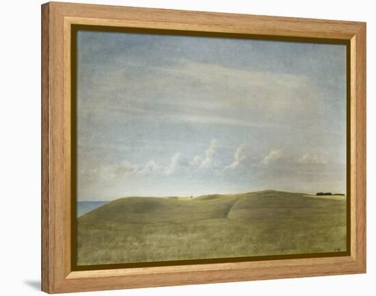 Landscape (view of Refsnaes), 1900-Vilhelm Hammershoi-Framed Premier Image Canvas