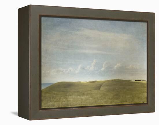 Landscape (view of Refsnaes), 1900-Vilhelm Hammershoi-Framed Premier Image Canvas