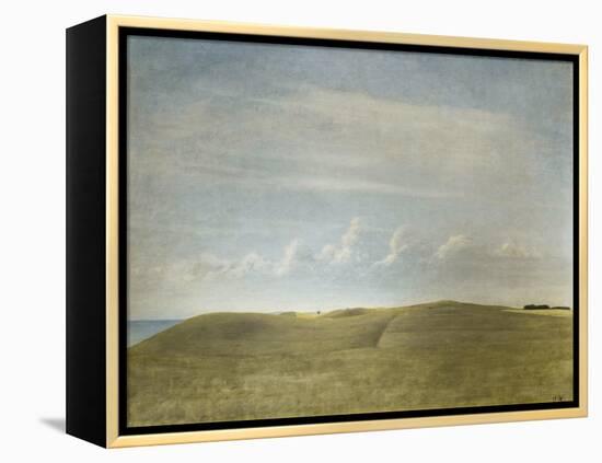 Landscape (view of Refsnaes), 1900-Vilhelm Hammershoi-Framed Premier Image Canvas