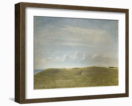 Landscape (view of Refsnaes), 1900-Vilhelm Hammershoi-Framed Giclee Print