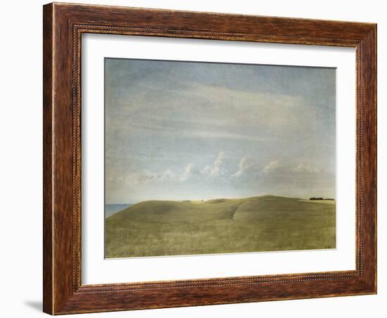 Landscape (view of Refsnaes), 1900-Vilhelm Hammershoi-Framed Giclee Print