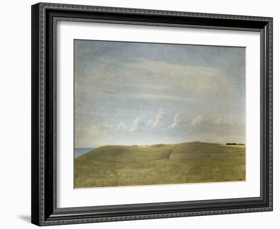 Landscape (view of Refsnaes), 1900-Vilhelm Hammershoi-Framed Giclee Print