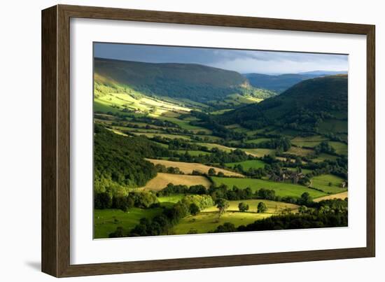 landscape Wales-Charles Bowman-Framed Photographic Print