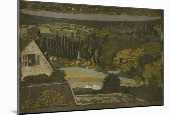 Landscape: Window Overlooking the Woods, 1899-Edouard Vuillard-Mounted Giclee Print