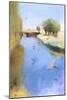 Landscape with a Canal. 1897-Lesser Ury-Mounted Giclee Print