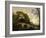 Landscape with a Dilapidated Bridge-Salvator Rosa-Framed Giclee Print