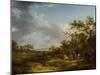 Landscape with a Gypsy Encampment-George Morland-Mounted Giclee Print