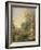 Landscape with a Hermit, 1742-Francois Boucher-Framed Giclee Print