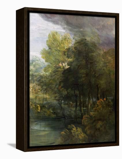 Landscape with a Pool-Thomas Gainsborough-Framed Premier Image Canvas