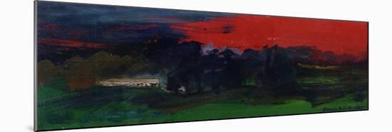 Landscape with a Red Sky-Brenda Brin Booker-Mounted Giclee Print