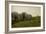 Landscape with a row of trees, 1880-Vilhelm Hammershoi-Framed Giclee Print