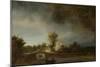 Landscape with a Stone Bridge, C.1638-Rembrandt van Rijn-Mounted Giclee Print