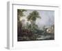 Landscape with a Watermill-Francois Boucher-Framed Giclee Print