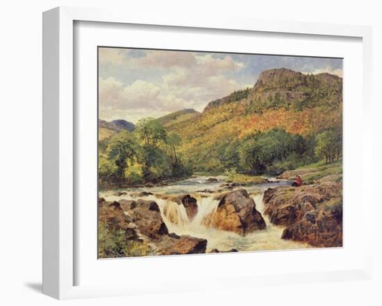 Landscape with a Young Woman-Benjamin Williams Leader-Framed Giclee Print